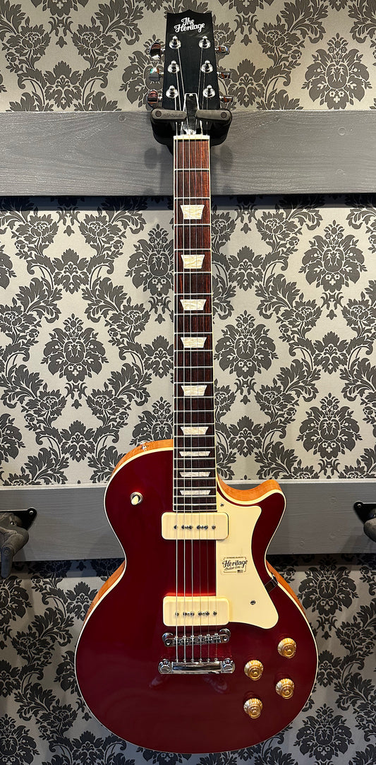 Heritage H-150 Standard P90 Cherry Incl. Case