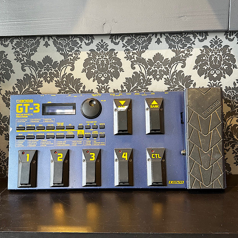 Boss GT-3 multi-effectprocessor (gelegenheid)