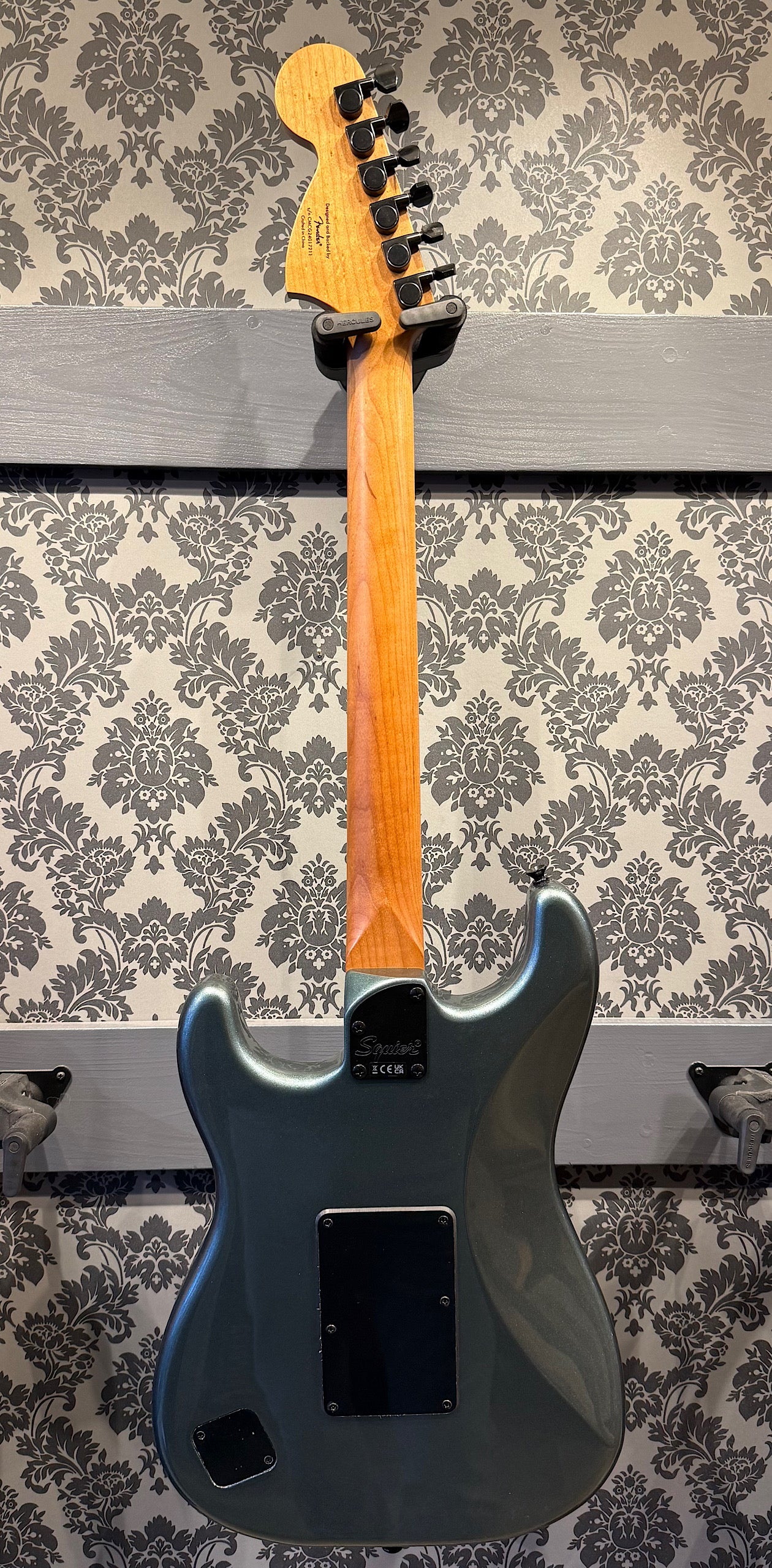 Squier Contemporary Stratocaster HH FR RMN, Gunmetal Metallic (occasion)