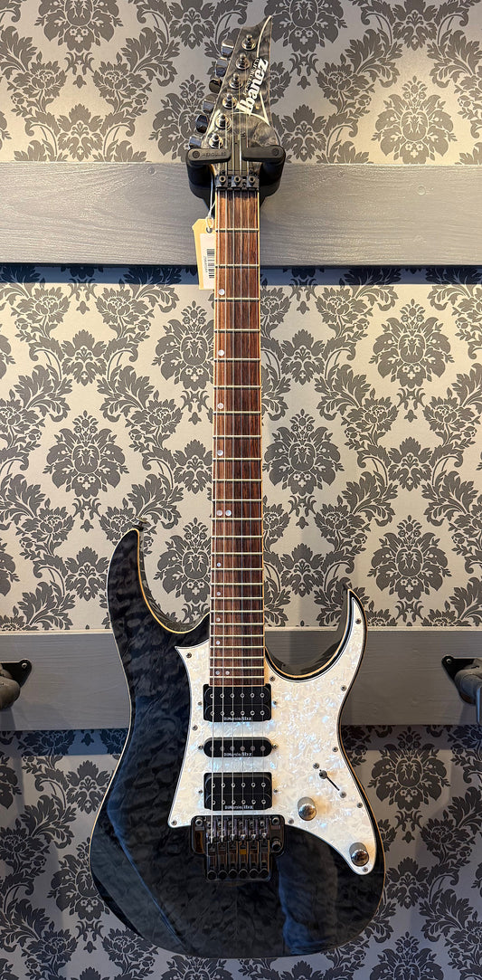 Ibanez RG950QMZ Black Ice Premium incl.case (occasion)