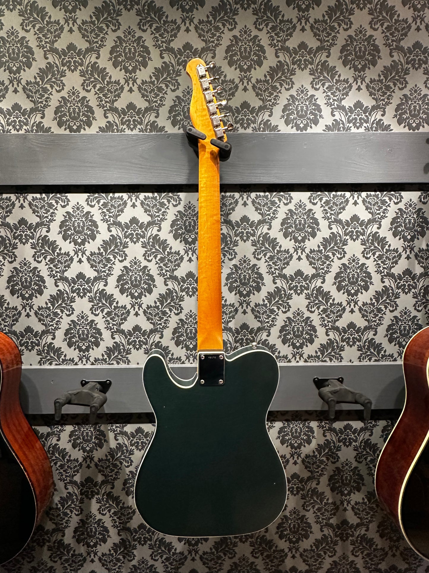 Del-Tone 60’s T-Style Custom Sherwood Green Duesenberg Trem Incl. case