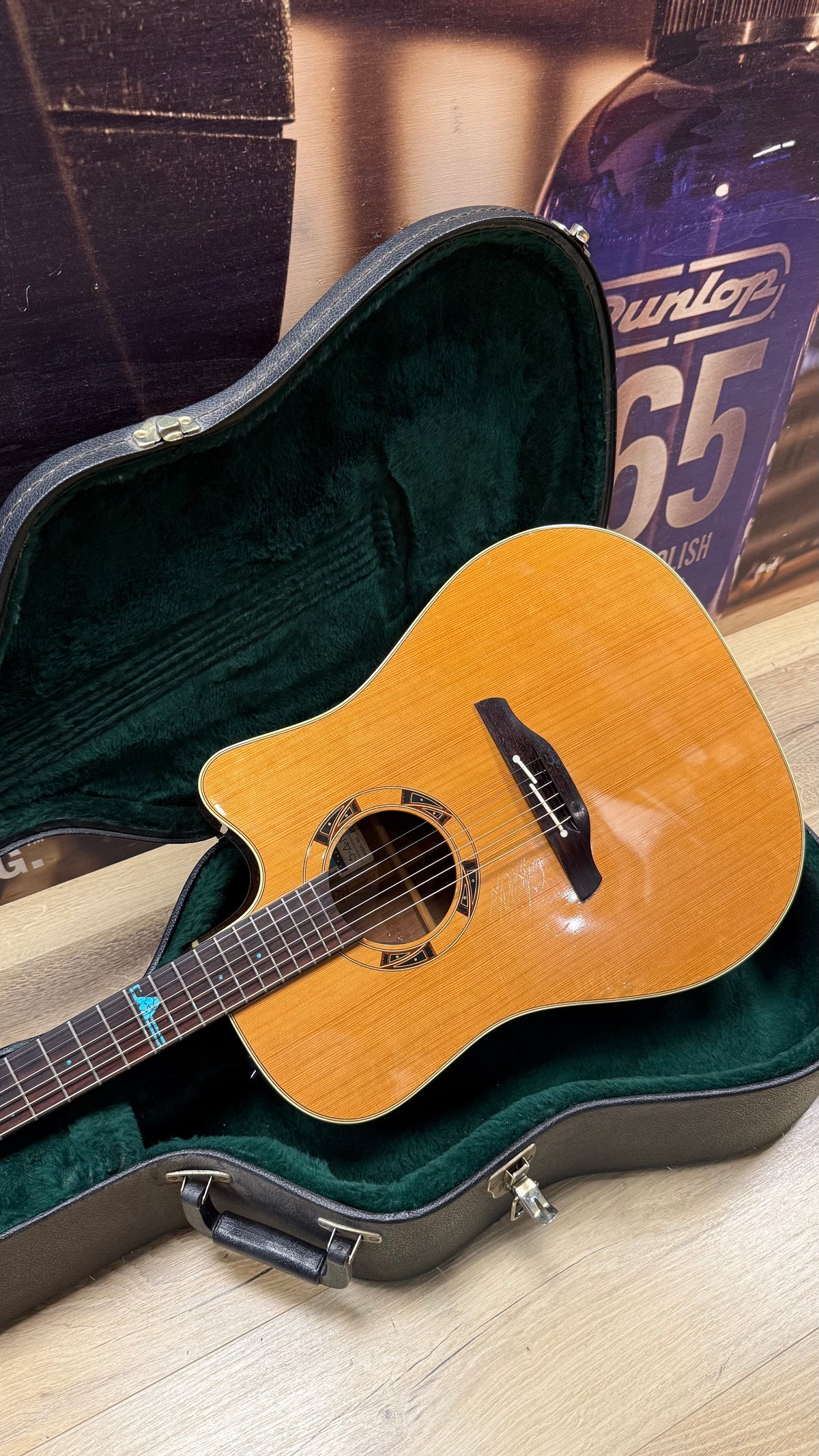 Takamine Santa Fe PSF-15C + case (Occasion)