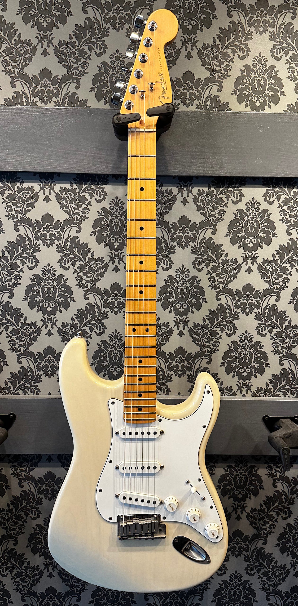 Fender Stratocaster American Standard 1999 See-Trough White Blonde Incl. Case (occasion)