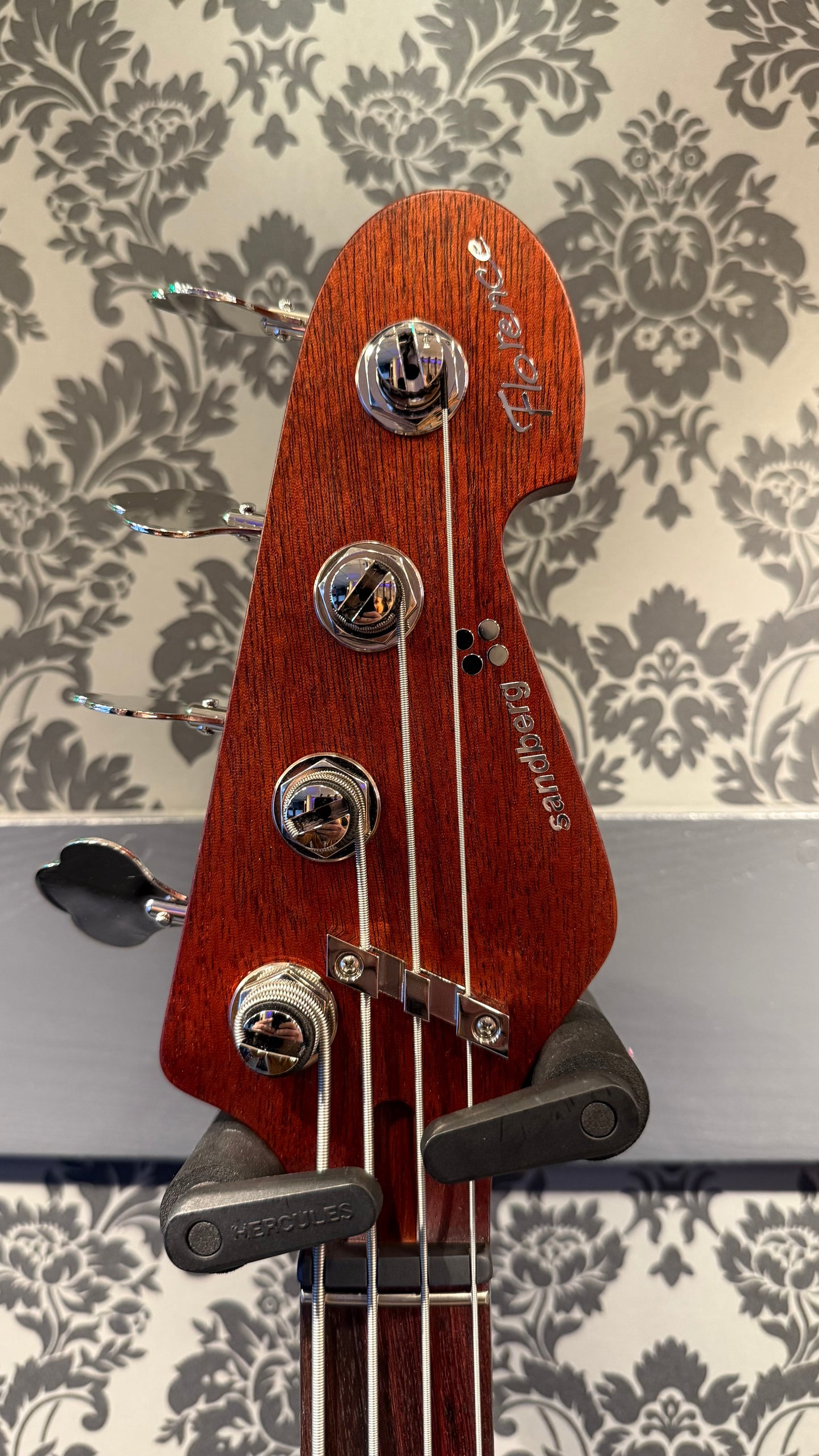 Sandberg Florence Short Scale Matt Nature Mahogany