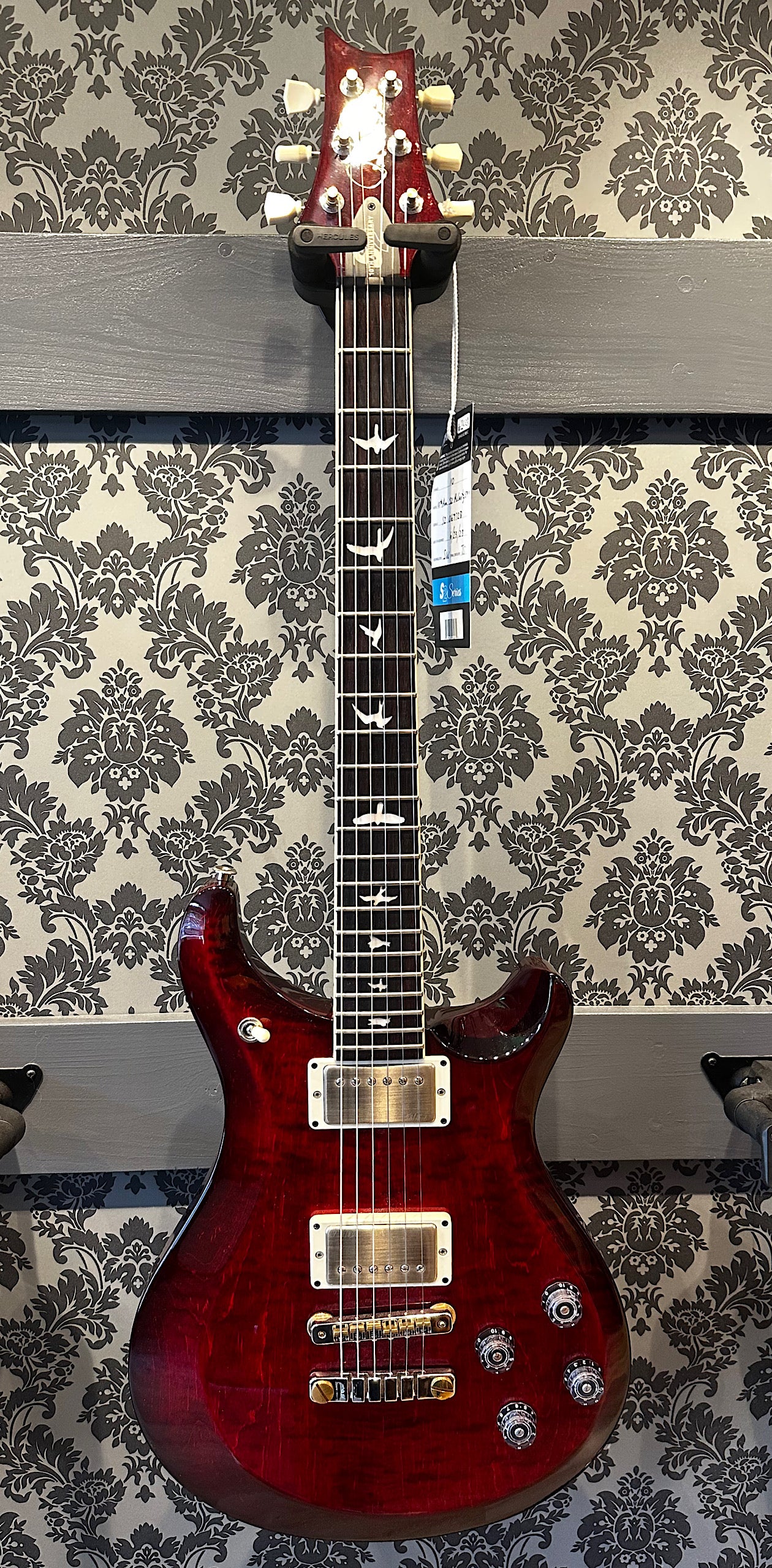 PRS 10th Anniversary S2 McCarty 594 Limited Edition Fire Red Burst Incl. Case (occasion)
