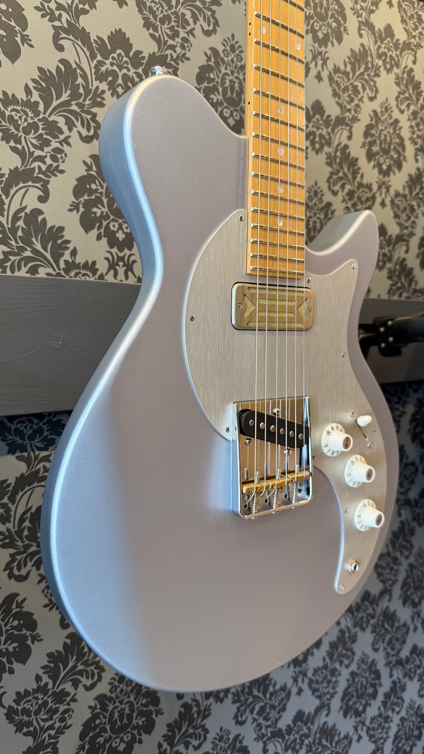 Eastman FT-SC'52 Fuller-tone Series Ice Blue Metallic incl.gigbag