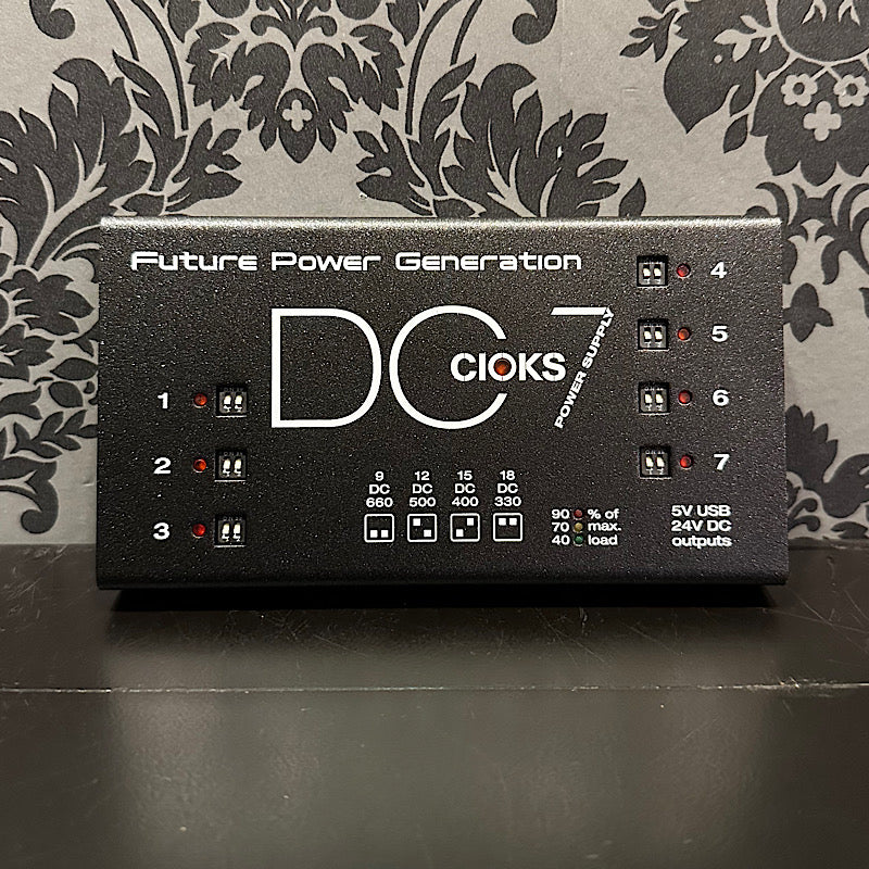Cioks DC7 isolated power supply + 16 flex cables