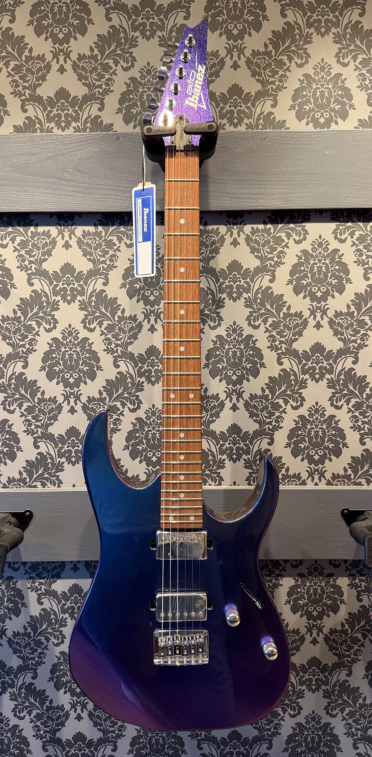 Ibanez GRG121-SP Gio Blue Metal Chameleon