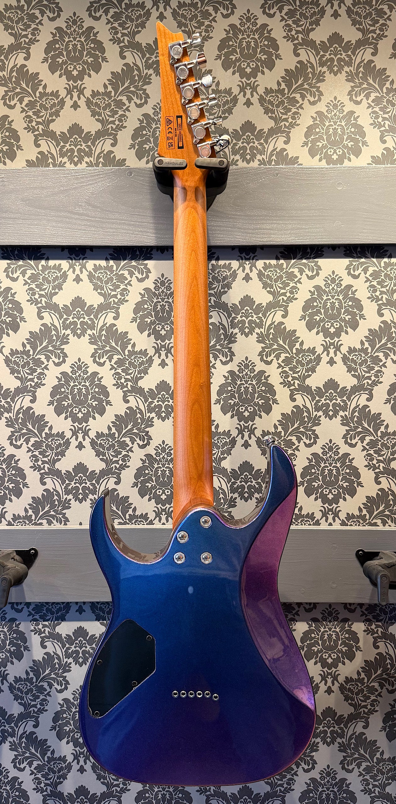 Ibanez GRG121-SP Gio Blue Metal Chameleon