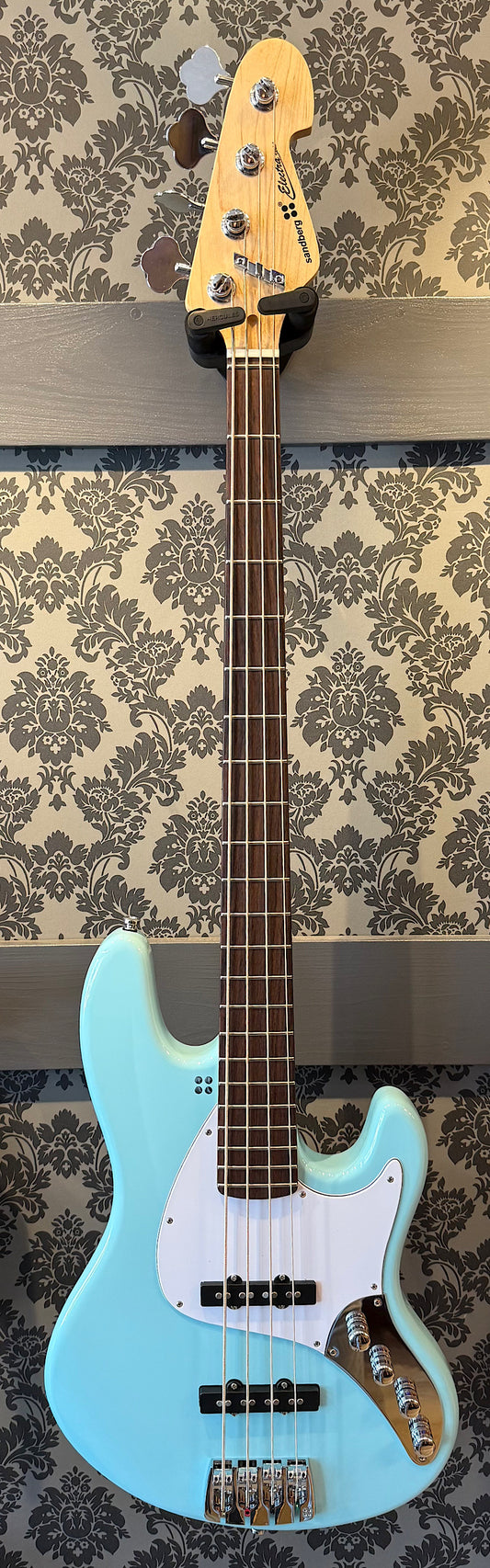 Sandberg Electra TT Electra Vintage Single-Coils 4-String 34" Highgloss Sonic Blue