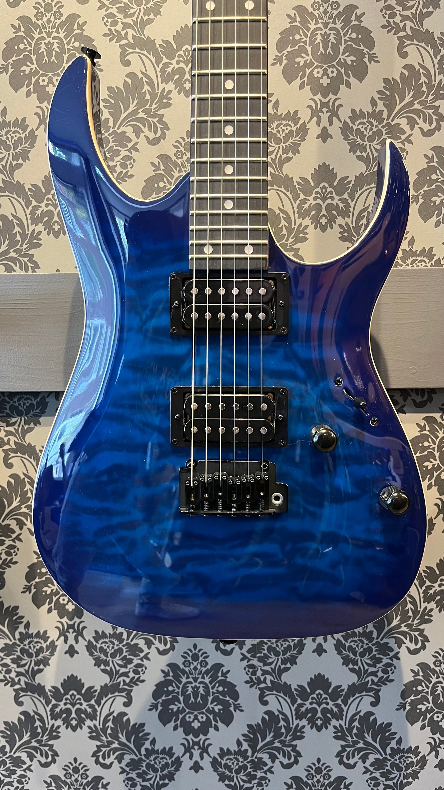 Ibanez GRGA120-QA TBB Transparent Blue Burst