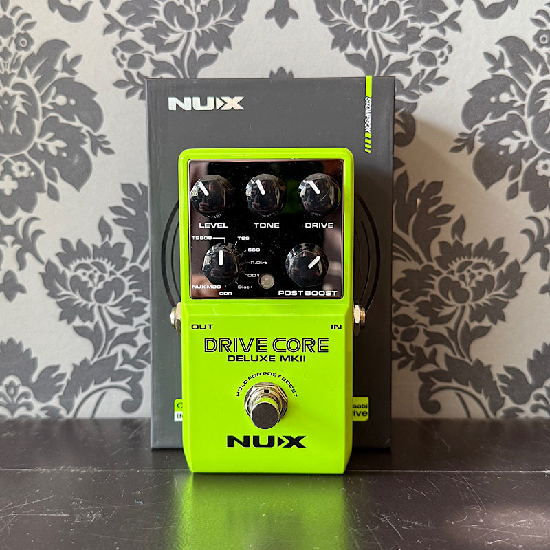 Nux NCO-2 8-in-1 analog overdrive pedal DRIVE CORE DELUXE MKII