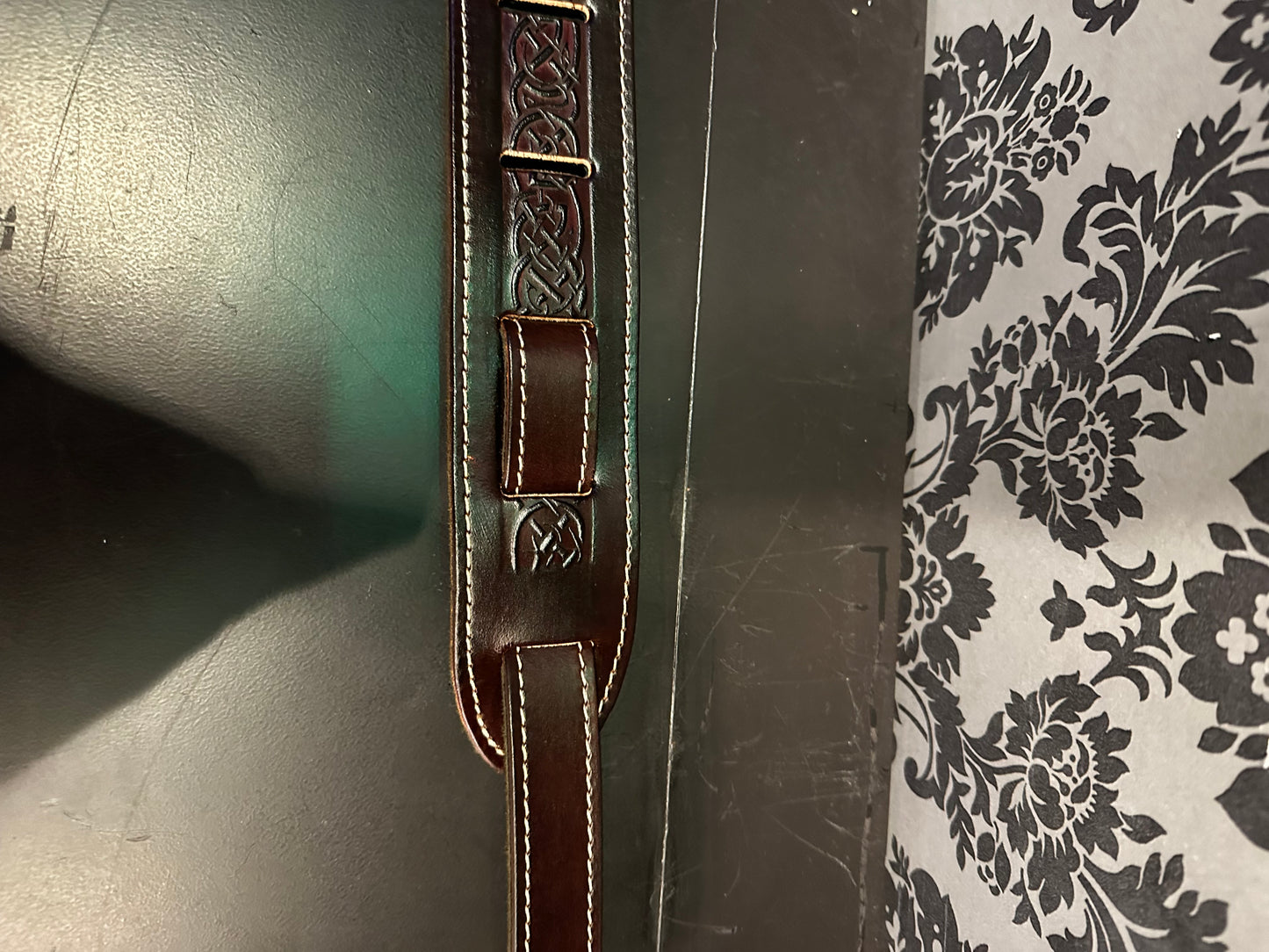 Leathergraft Celtic Embossed Brown