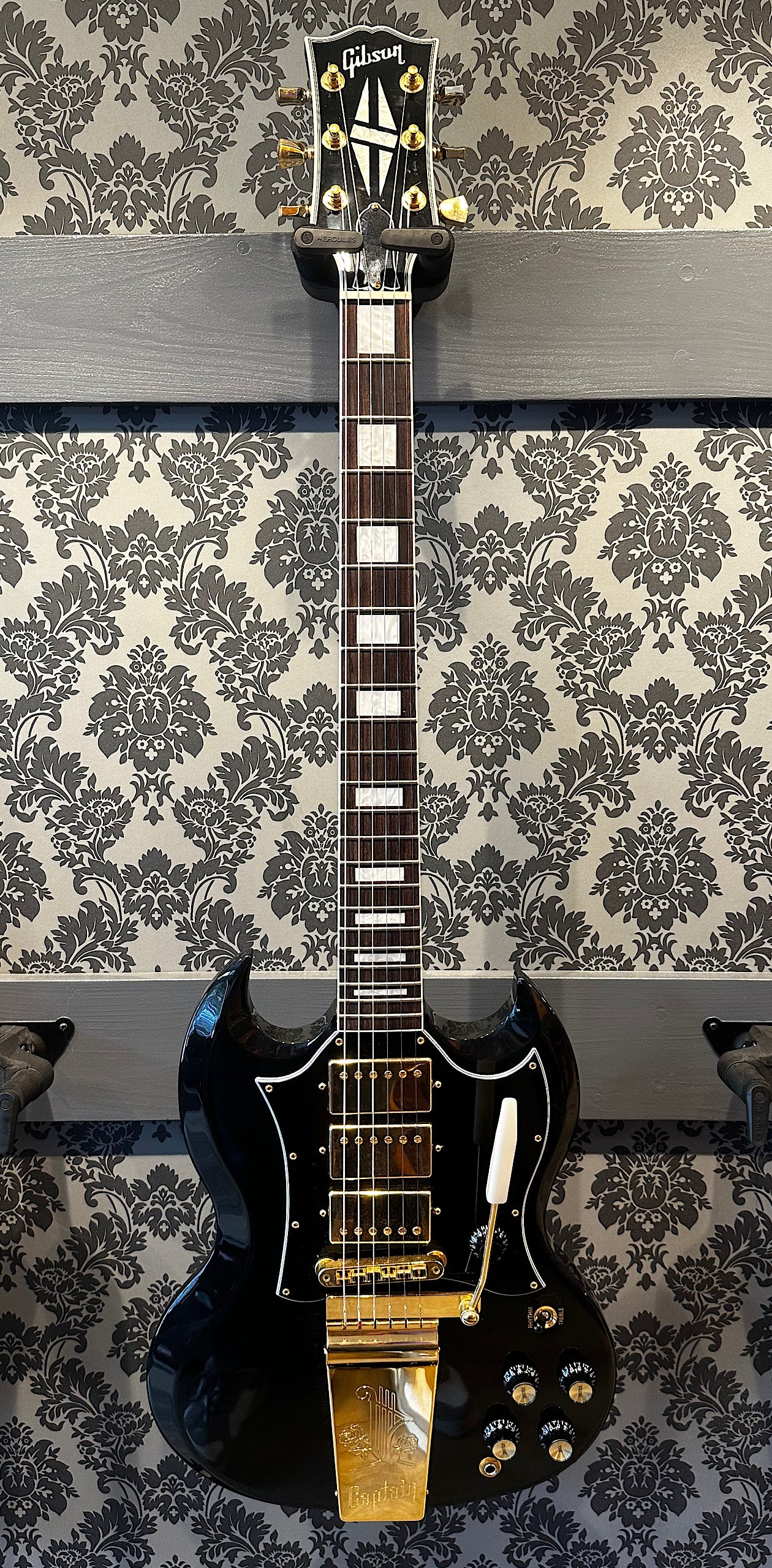 Gibson Kirk Douglas Signature SG Ebony Incl. case (occasion)