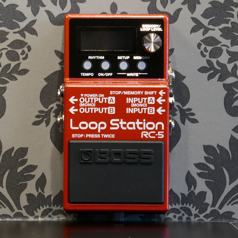 boss rc 5 loop pedal Boss RC-5 Loop Station – Rock City Guitar Shop