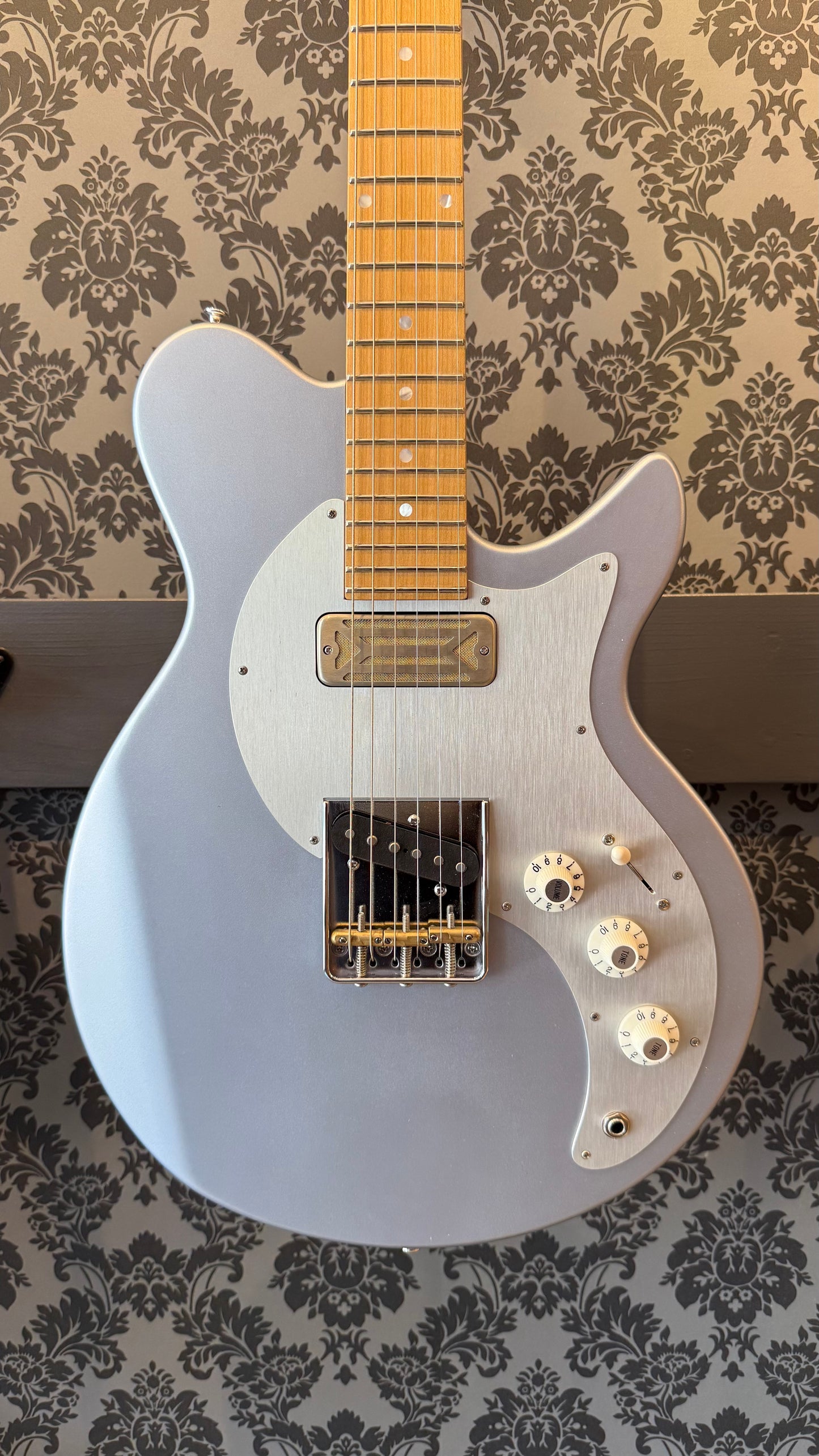 Eastman FT-SC'52 Fuller-tone Series Ice Blue Metallic incl.gigbag