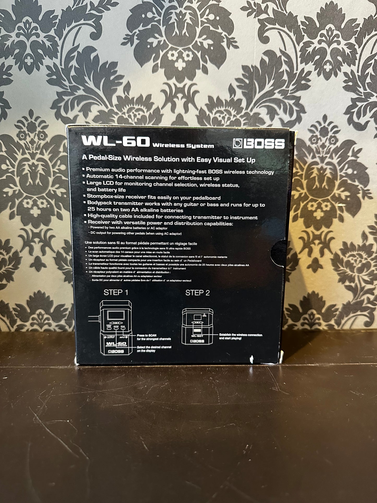 Boss WL-60 draadloos gitaarsysteem