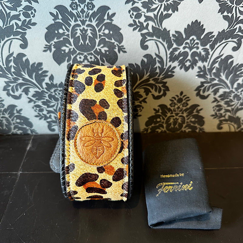 Ferrini Hand Made Leopard Leather Strap
