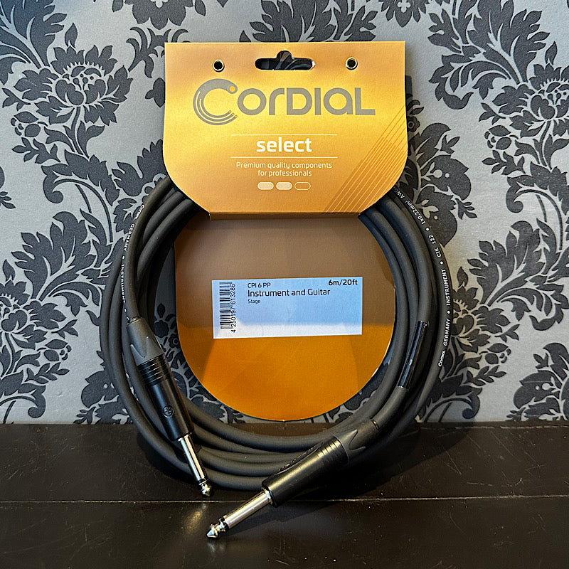 Cordial CPI6PP Select straight jack 6m