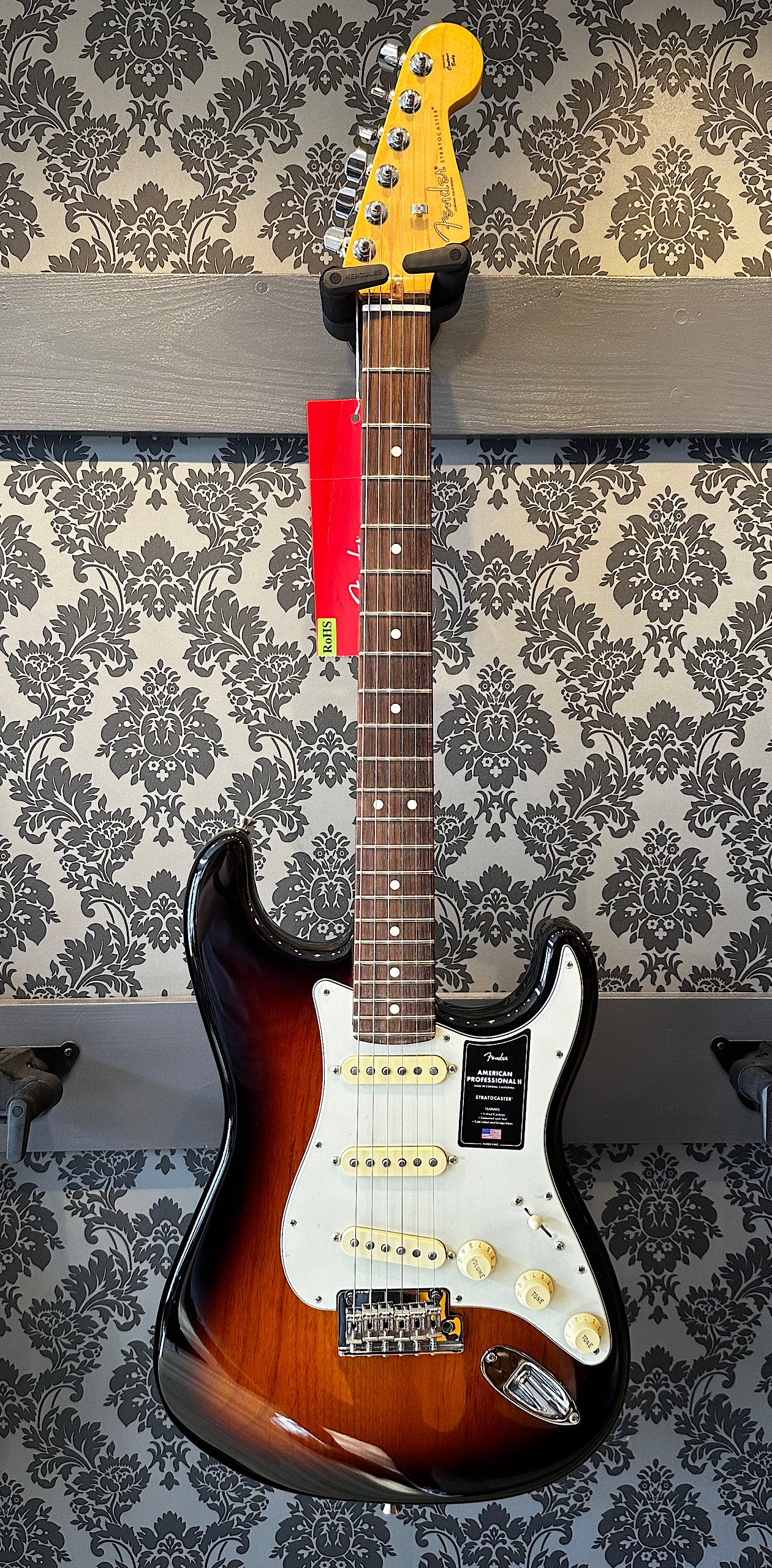 Fender American Professional II Stratocaster 70 Anniversary Incl. case