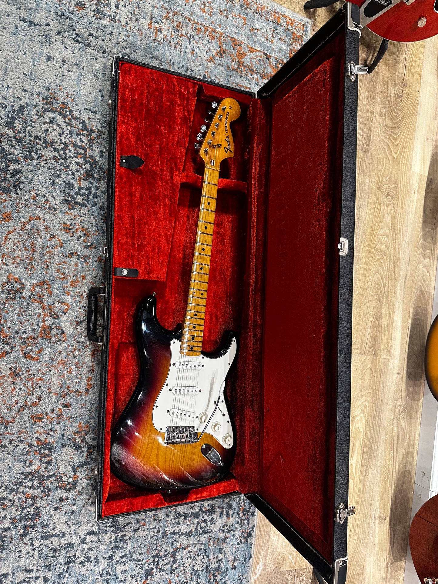 Fender Stratocaster 1974 Sunburst Incl. case (occasion)