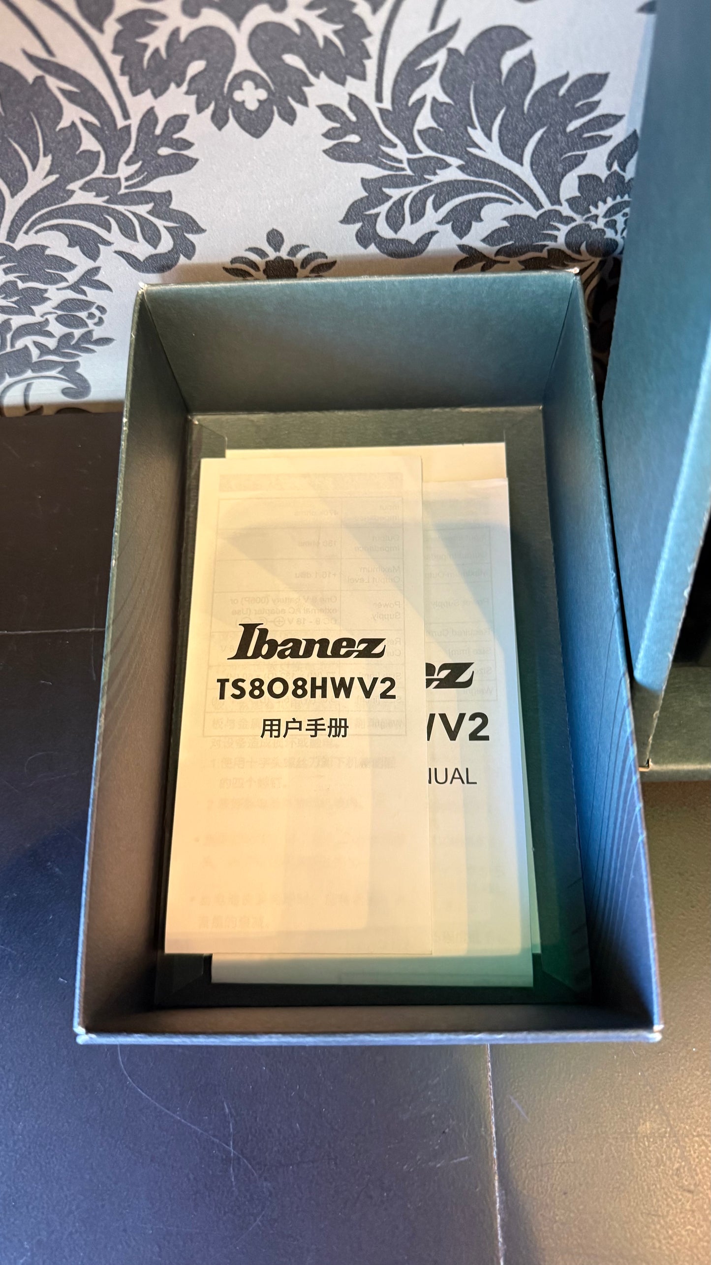 Ibanez TS-808 HardWired V2 Tube Screamer Pedal