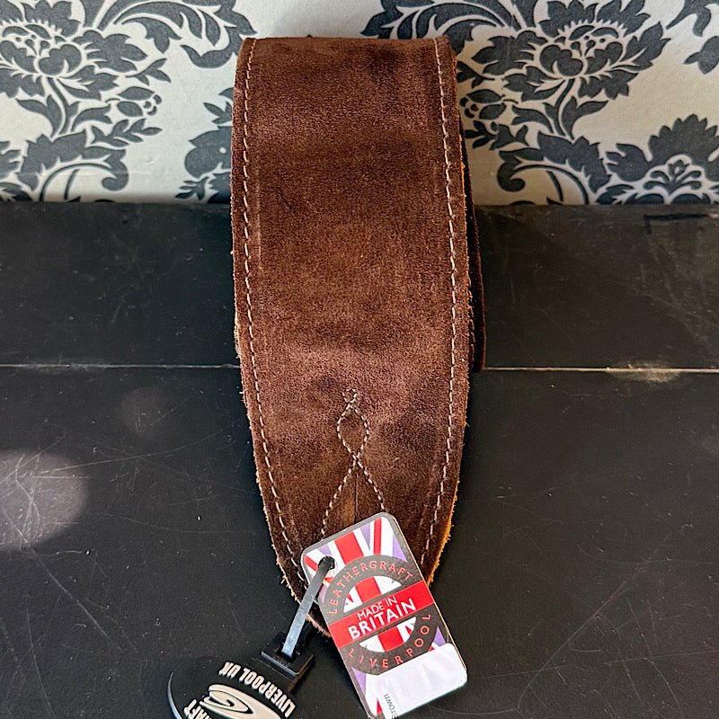 Leathergraft Strap Suede Bootlace Brown