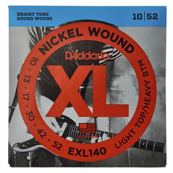 D'addario EXL140 (10-52) Electric Guitarstrings
