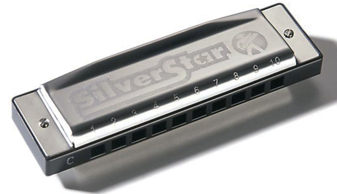 Hohner Silver Star harp, C