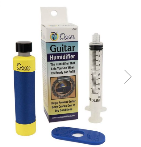 Oasis Soundhole Humidifier Blue