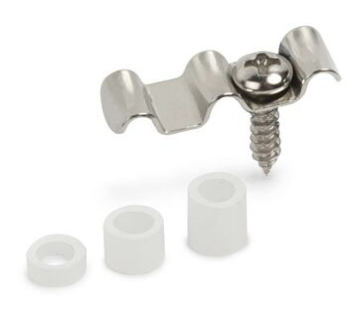 StewMac by Music City Bridge three string retainer SM10040-N