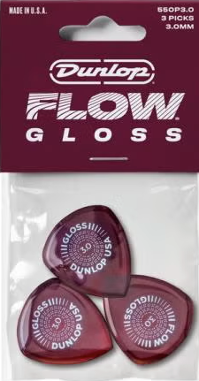 Dunlop 550P300 Flow Gloss 3 pack