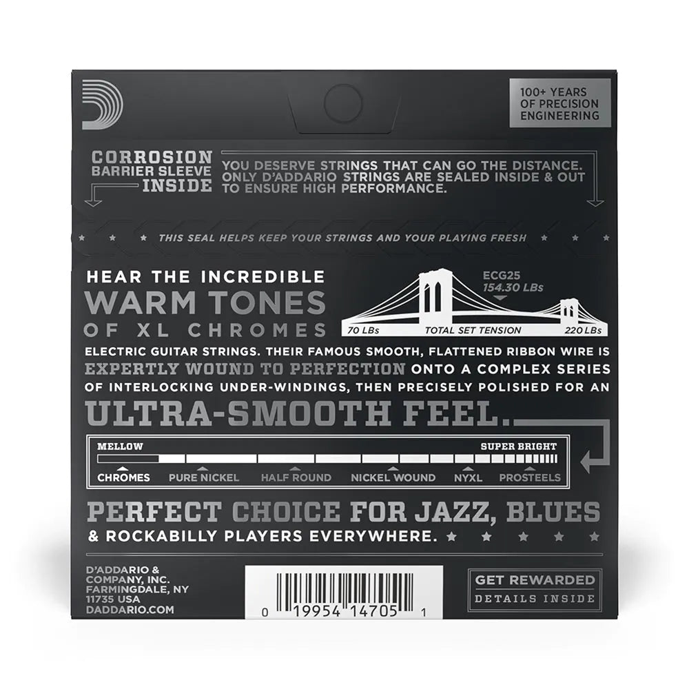 D’Addario ECG25 Flatwound