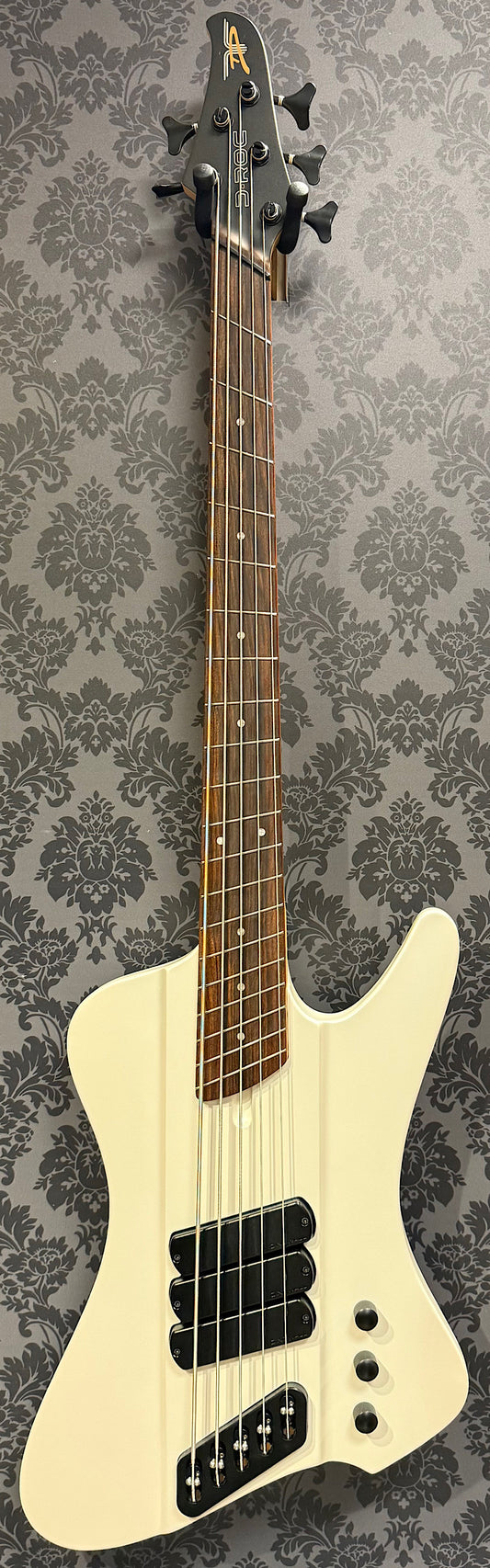 Dingwall D-Roc Standard 5-String Ducati Pearl White (occasion)