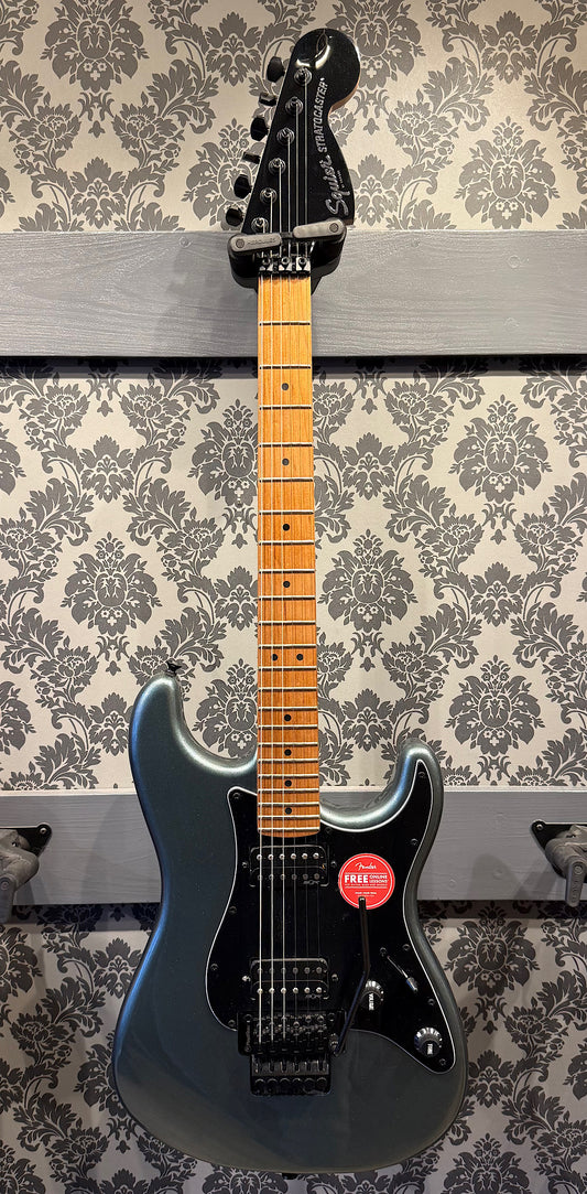 Squier Contemporary Stratocaster HH FR RMN, Gunmetal Metallic (occasion)