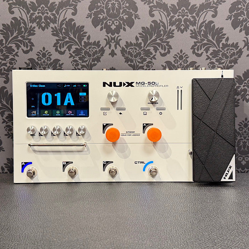 Nux MG-50Li/ Modeling Amp Cloud White