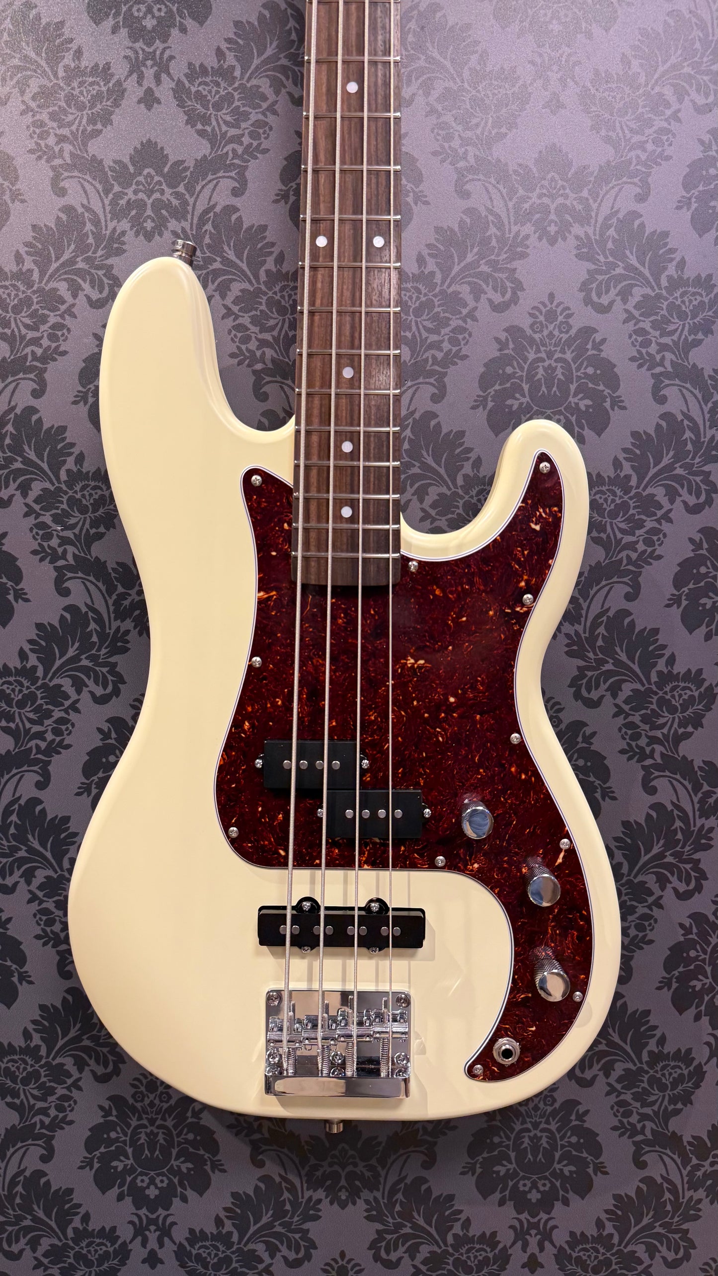 Patina PPJB-3 bass Olympic White Nitro