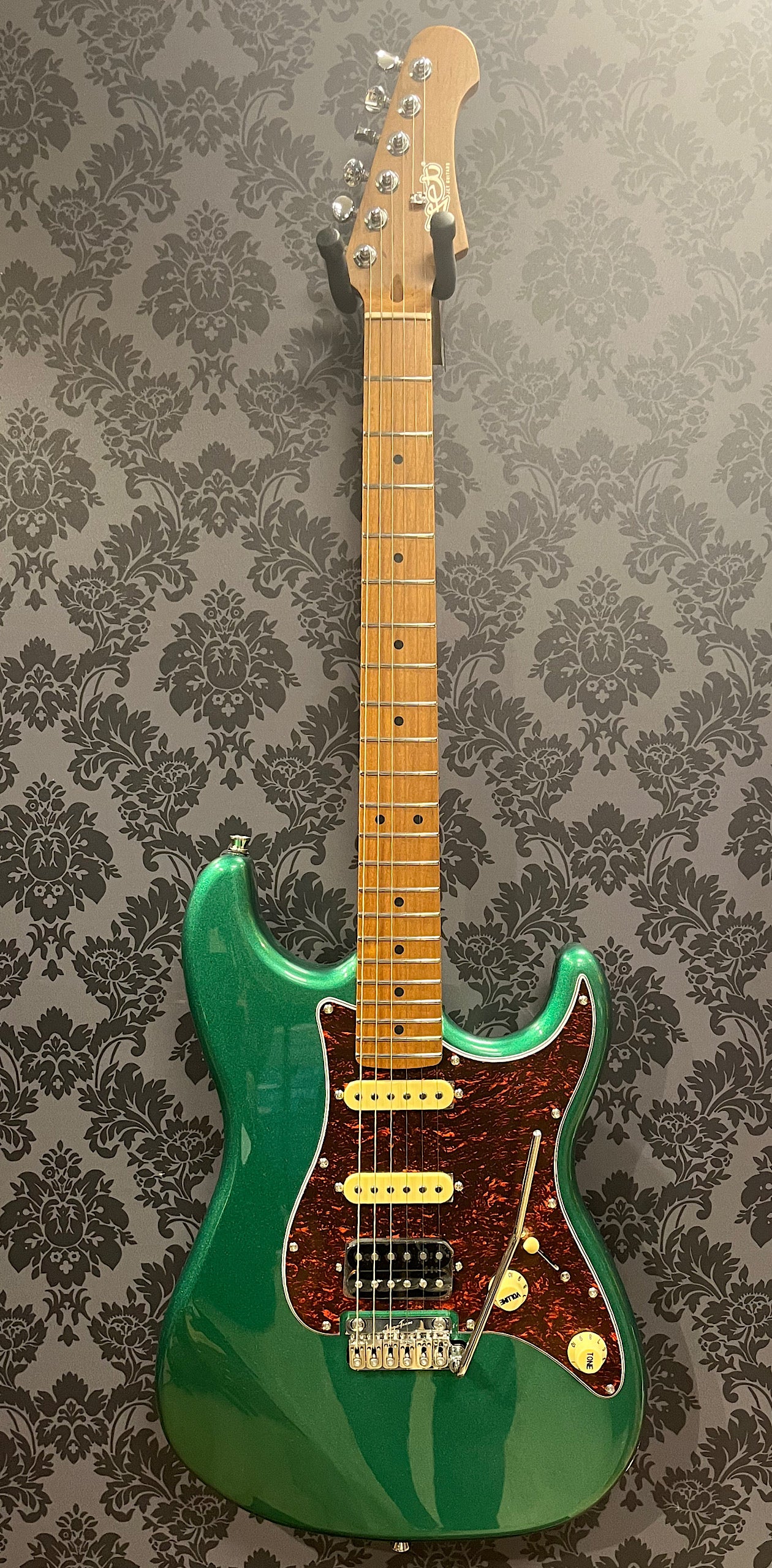 JET Guitars JS400 Ltd SG Spark Green
