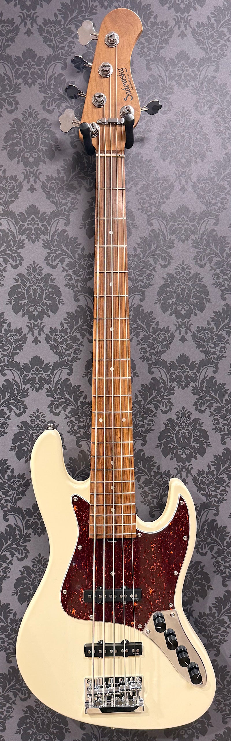 Sadowsky MetroExpress Vintage J/J Bass 5-String Olympic White SHP CH