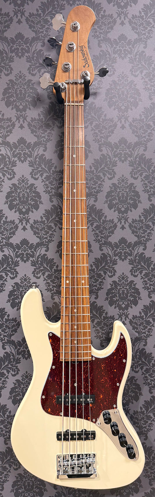 Sadowsky MetroExpress Vintage J/J Bass 5-String Olympic White SHP CH