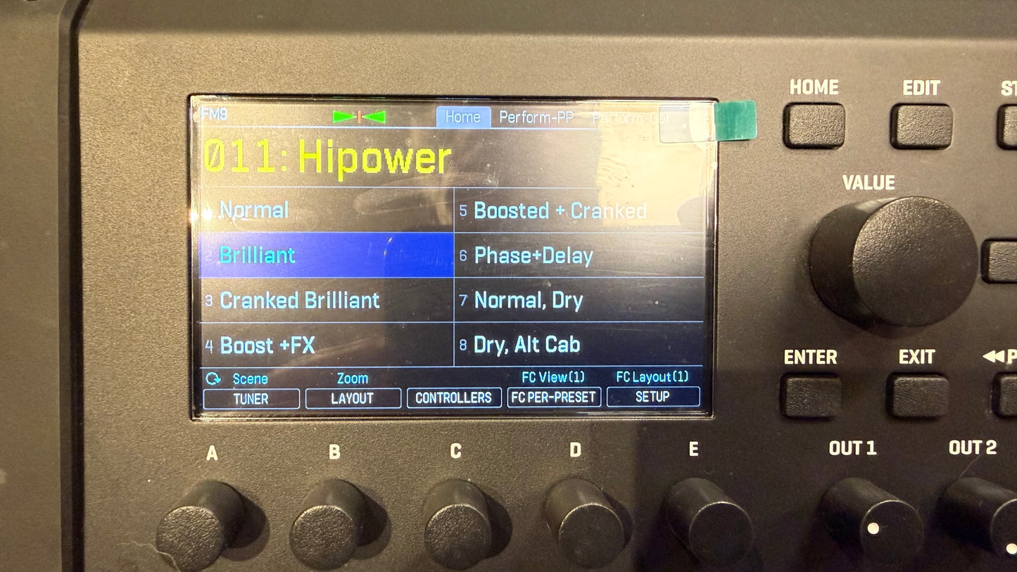 Fractal Audio FM9 MK II Turbo with G66 Redsound FR FR set (occasion)