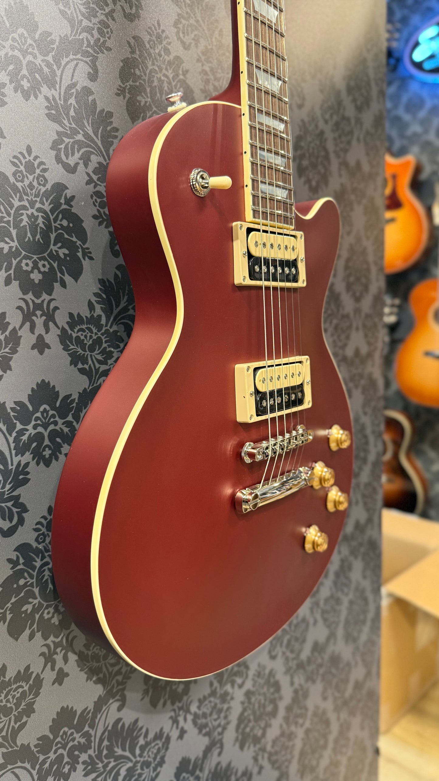 Eastman SB59/S-BR Satin Burgundy Red