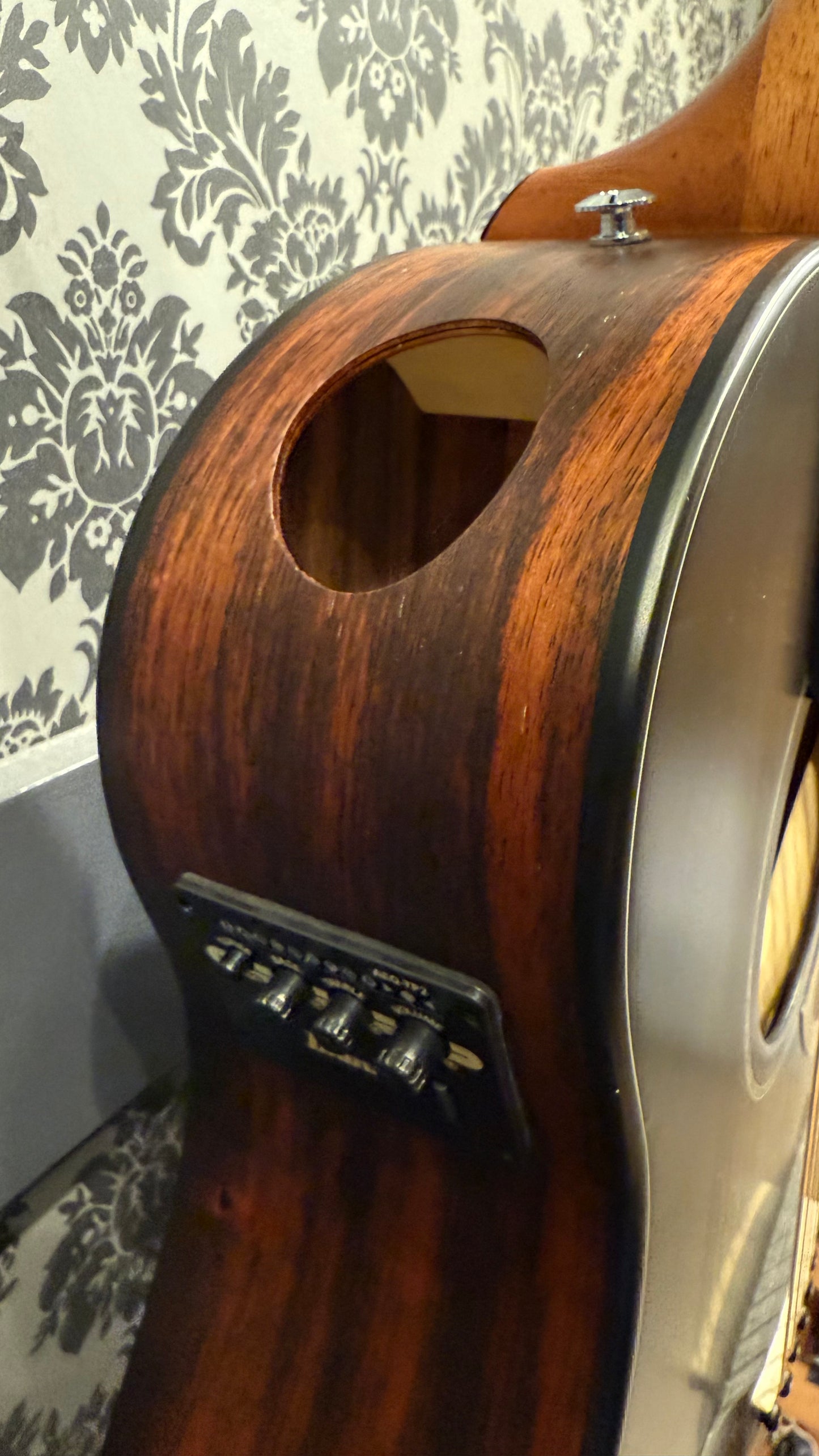 Ibanez AAM-70CE-TBN Transparent Charcoal Burst