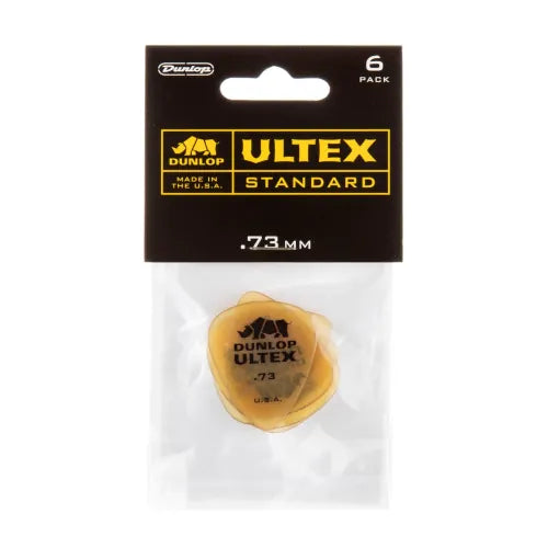 Dunlop 421P73 Ultex standaard plectrum 0,73 mm, 6 stuks