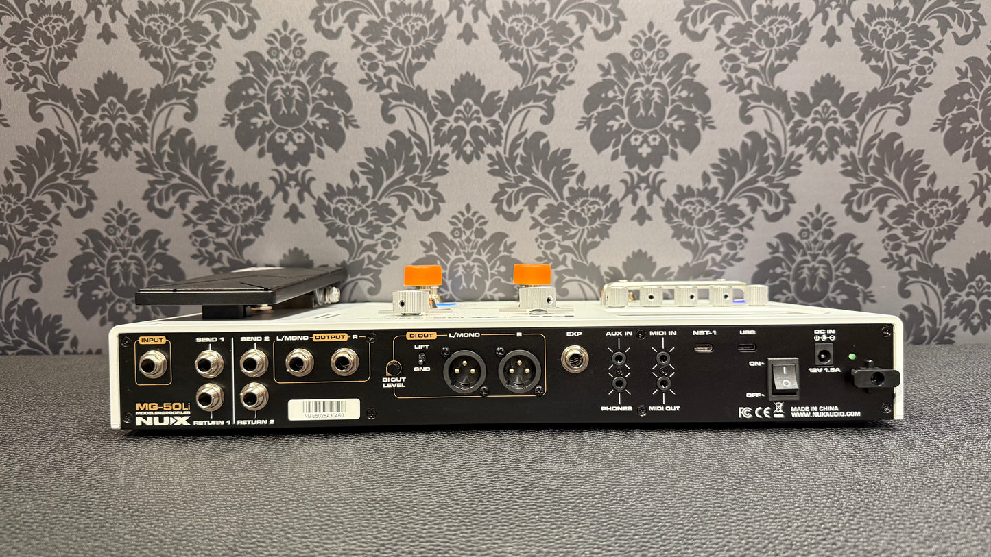Nux MG-50Li/ Modeling Amp Cloud White