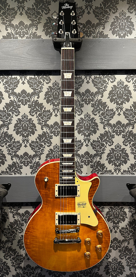 Heritage H-150 Dirty Lemon Burst Incl. Case