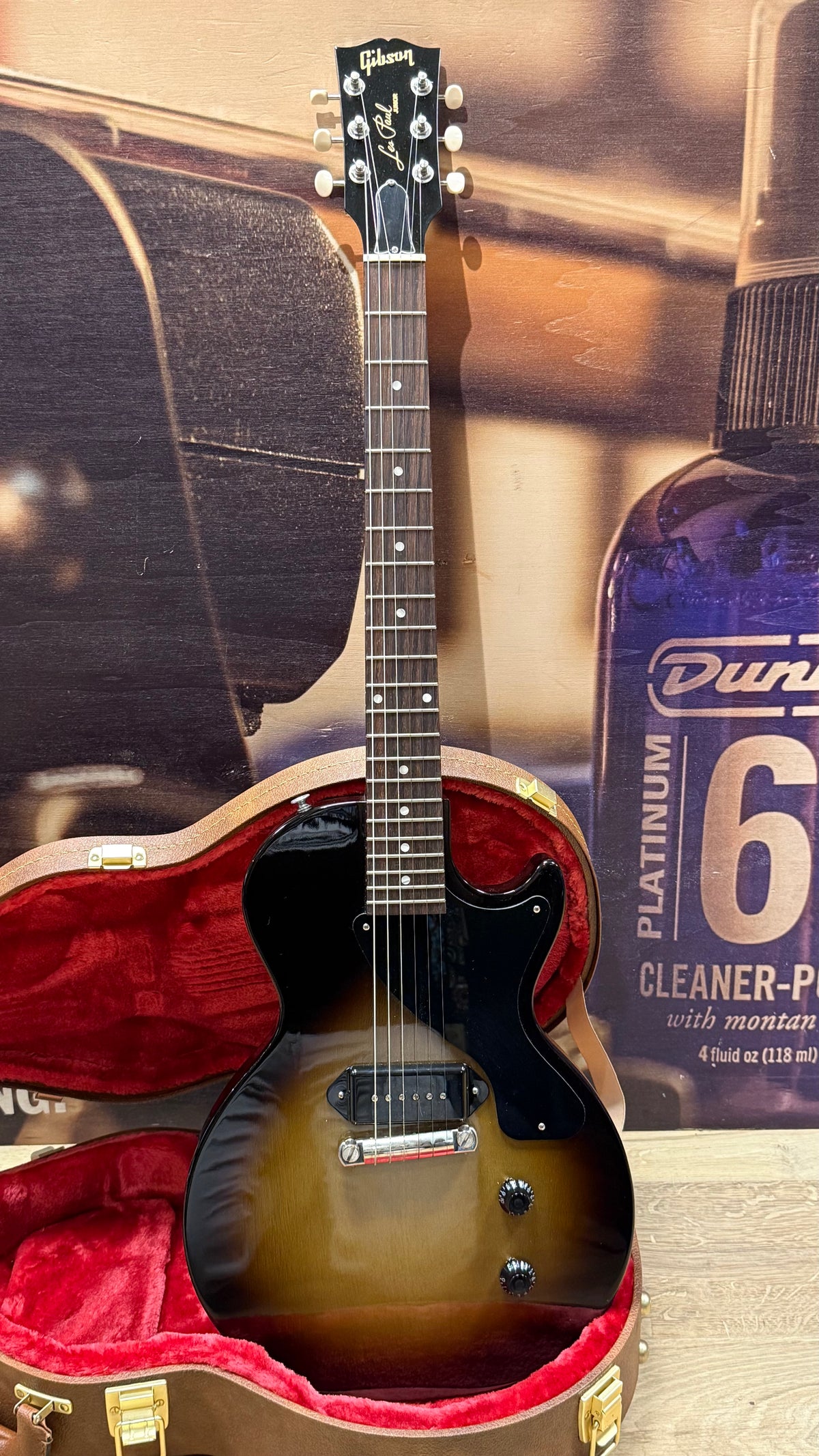 Gibson Les Paul Junior Vintage Tobacco Sunburst + case (occasion)