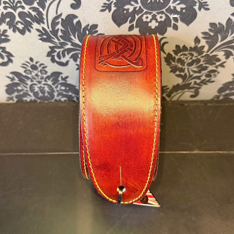 Leathergraft Padded Embossed Brown