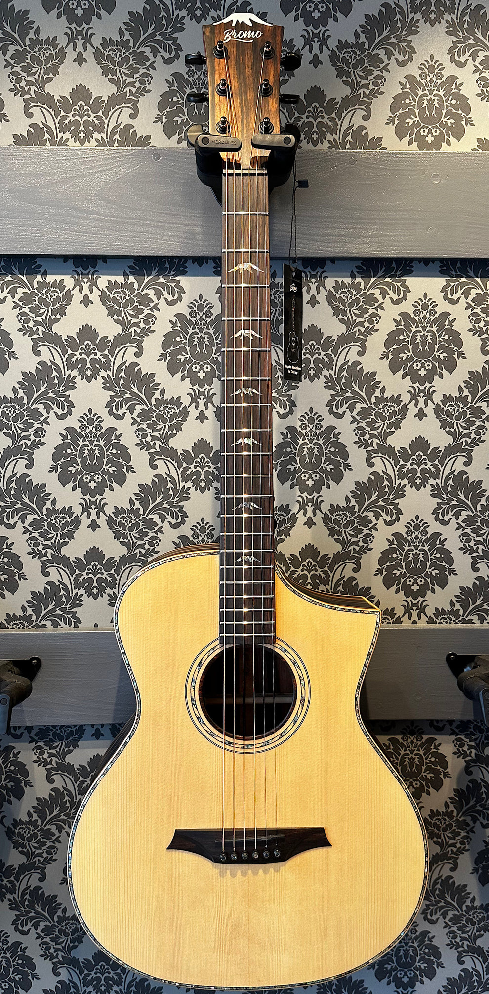 Chitarra Acustica Bromo BAR5CE Rocky Mountain | Elettrificata | Con Gigbag