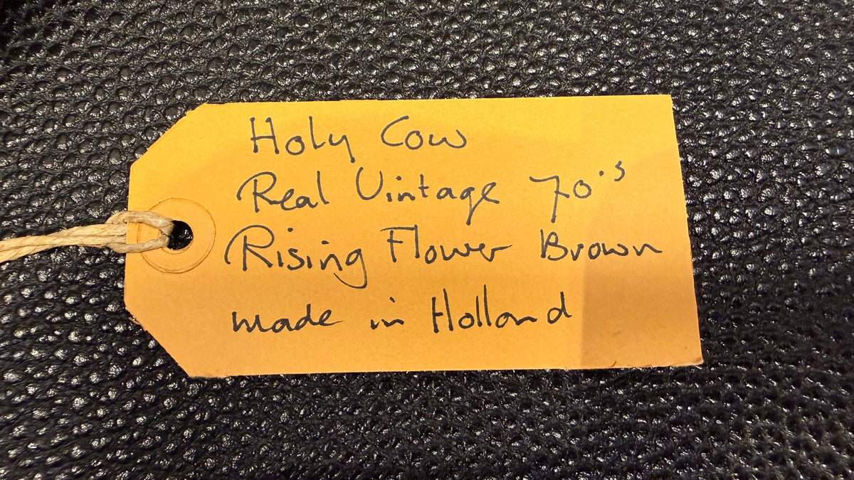 Holy Cow Real Vintage Rising Flower Brown 70’s
